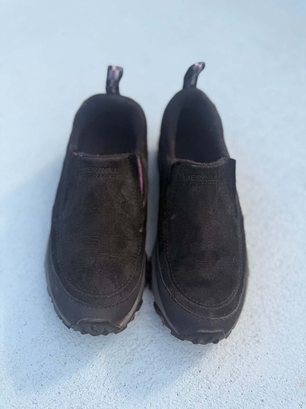 Merrell Coldpack Ice+ Moc Waterproof Winter Slip-On Shoes Black Women's Size 6.5
